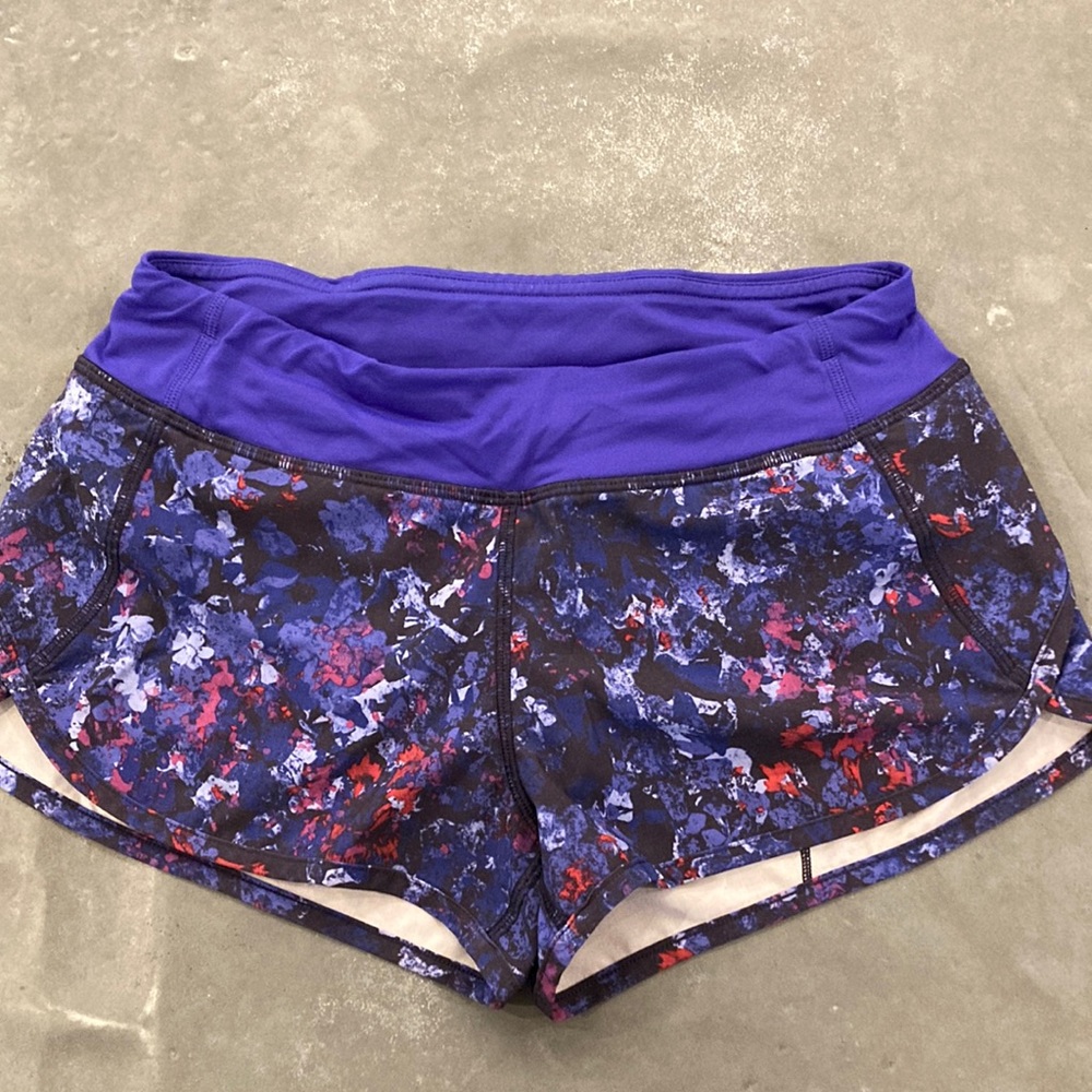 Lululemon Ivivva girls shorts.  Multicolored